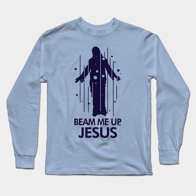 Funny Religious Jesus Christ Christian Religion Meme Long Sleeve T-Shirt by BoggsNicolas